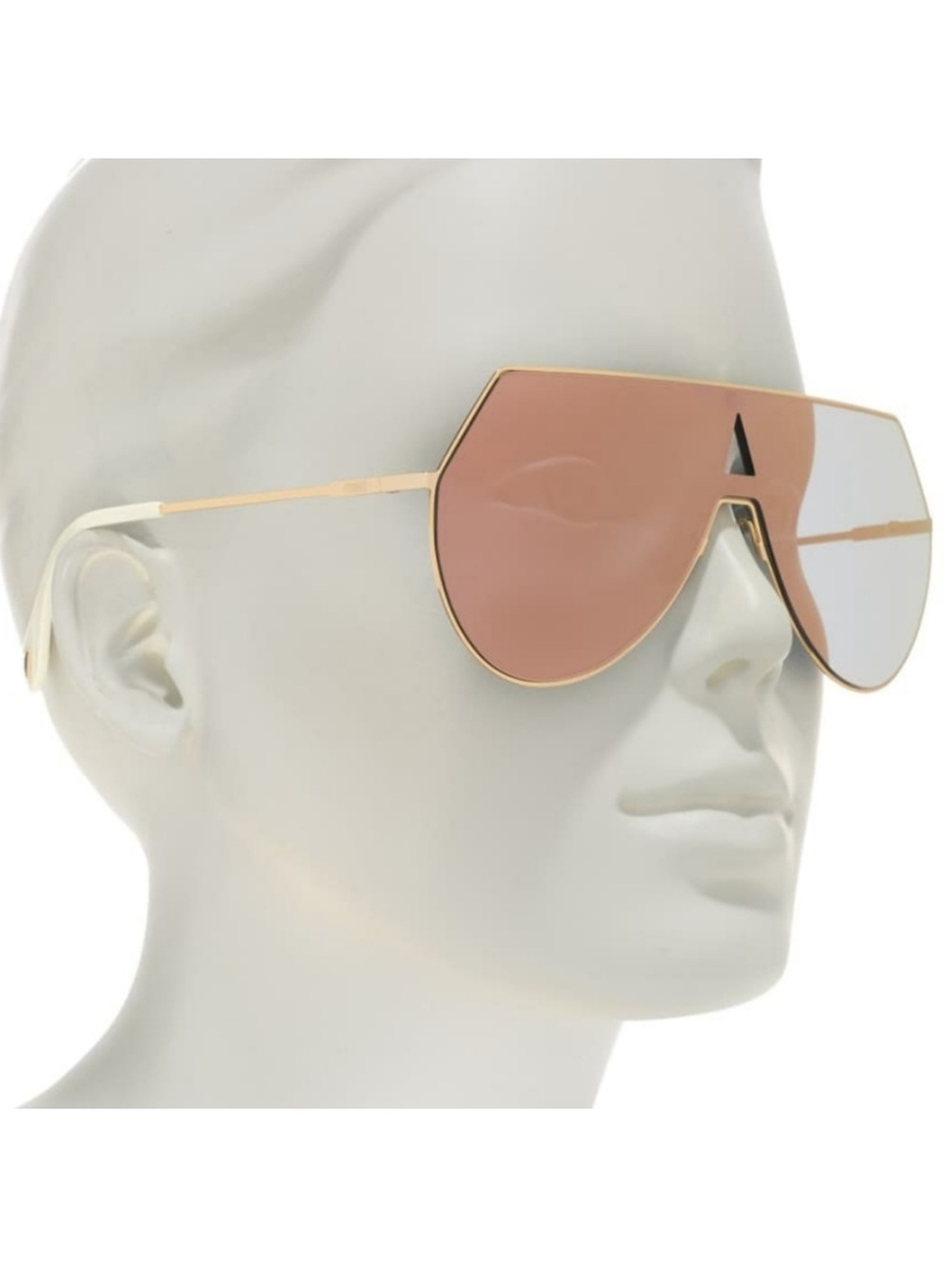Fendi Oversized Shield Sunglasses in Pink Gradient FF0193 - Picture 7 of 9